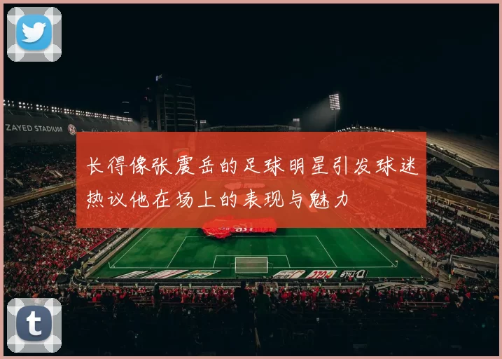 长得像张震岳的足球明星引发球迷热议他在场上的表现与魅力