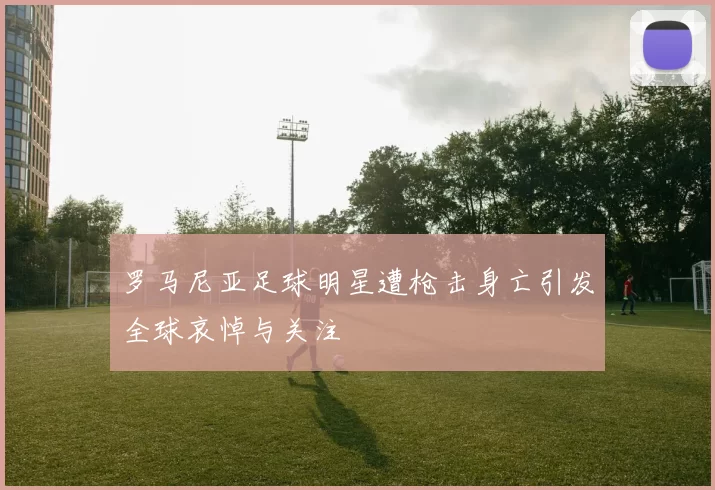 罗马尼亚足球明星遭枪击身亡引发全球哀悼与关注
